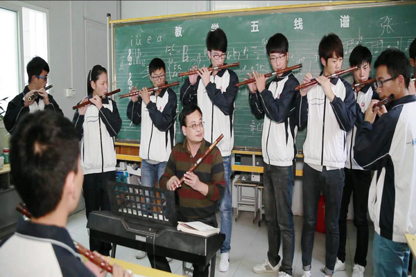图二十：音乐特长班专业课学习